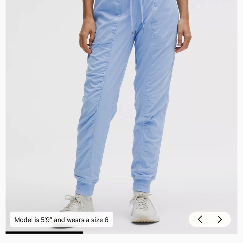 BRAND NEW LULULEMON Women's Light Blue Jogger Pants